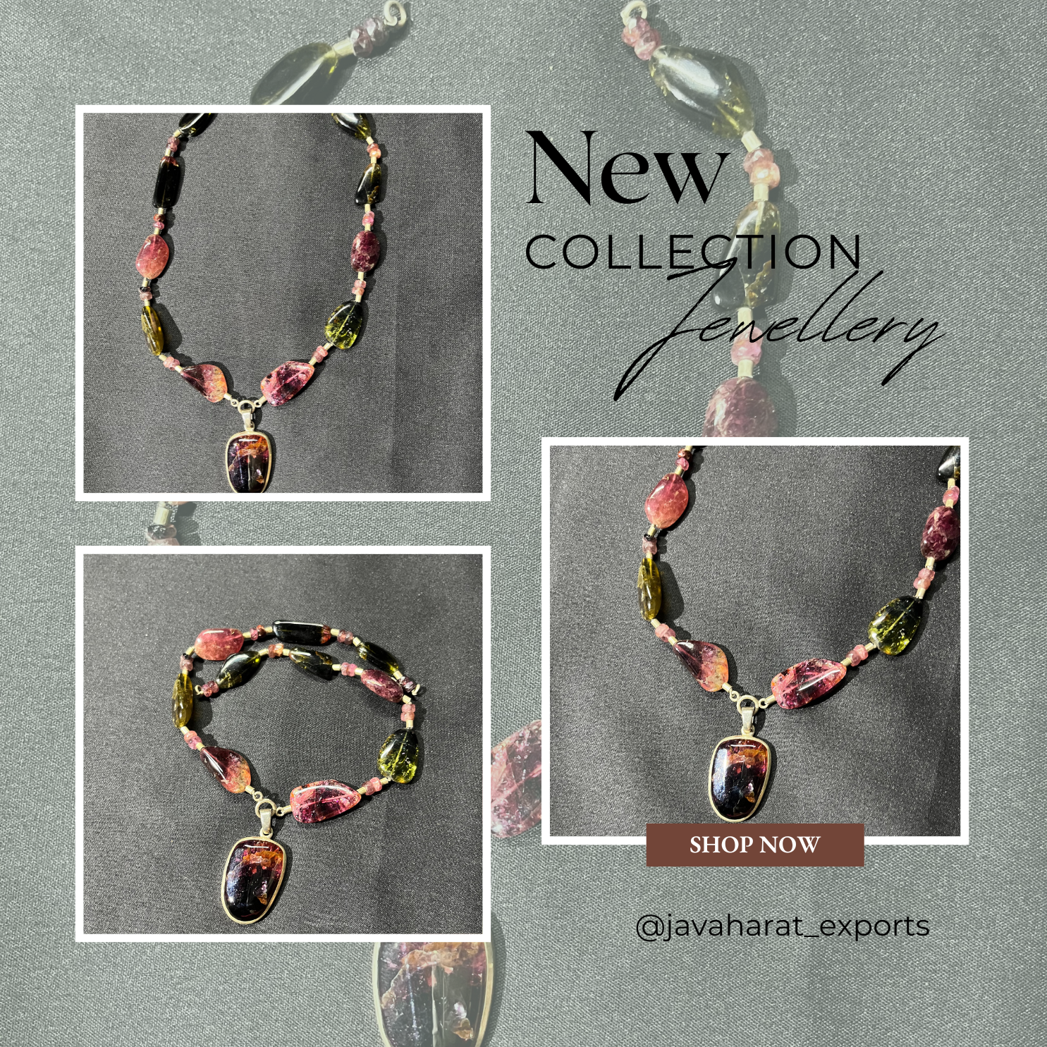 Multi Tourmaline Necklace