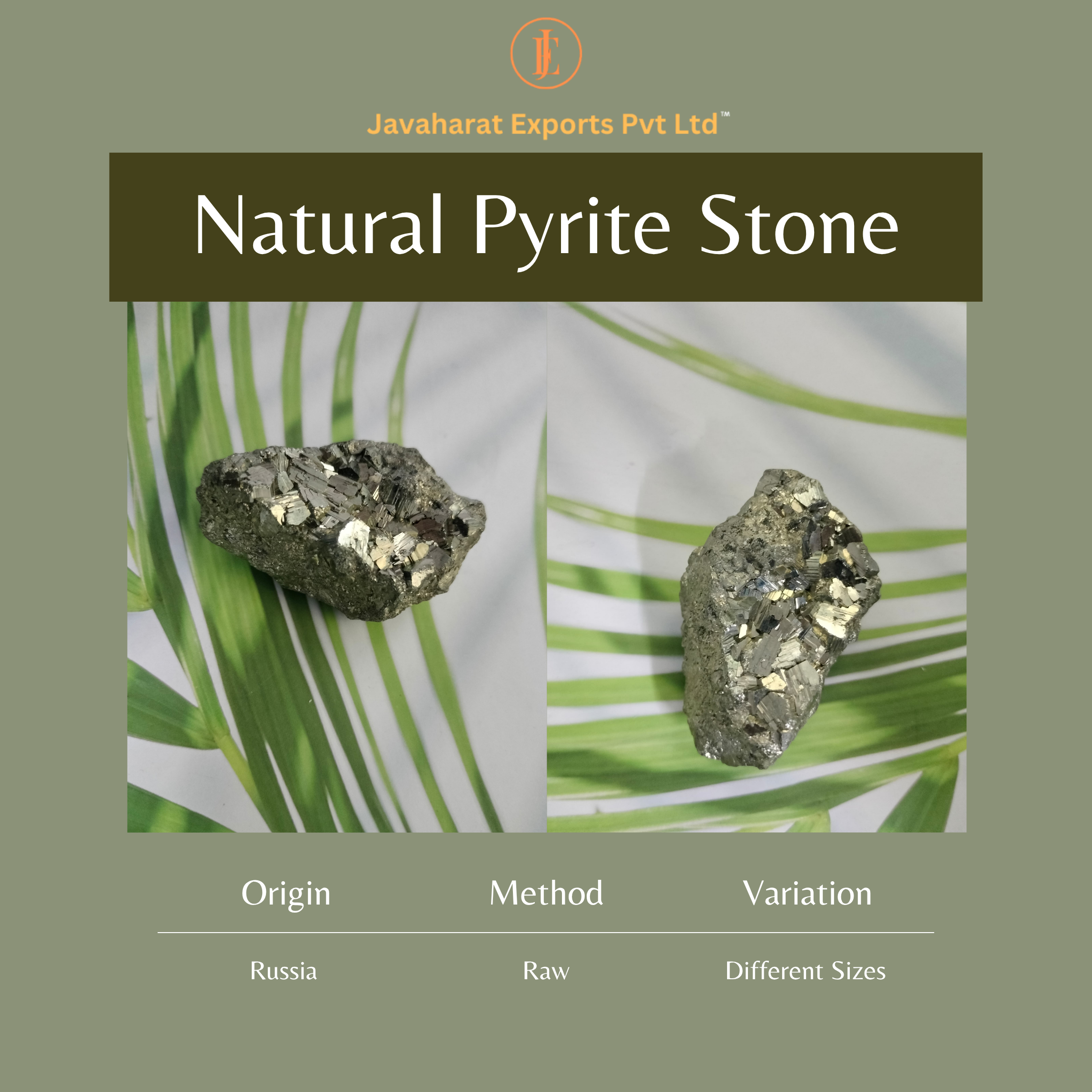 Natural Pyrite Stone